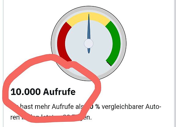 Faktor "6": 10.000 Klicks pro Monat - oder 1 555???