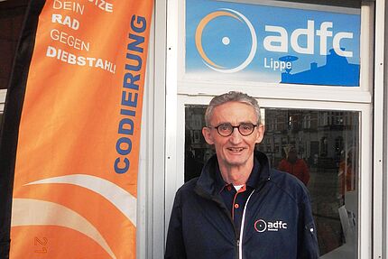 ADFC Vorstand Kassenwart Leo Lüke          