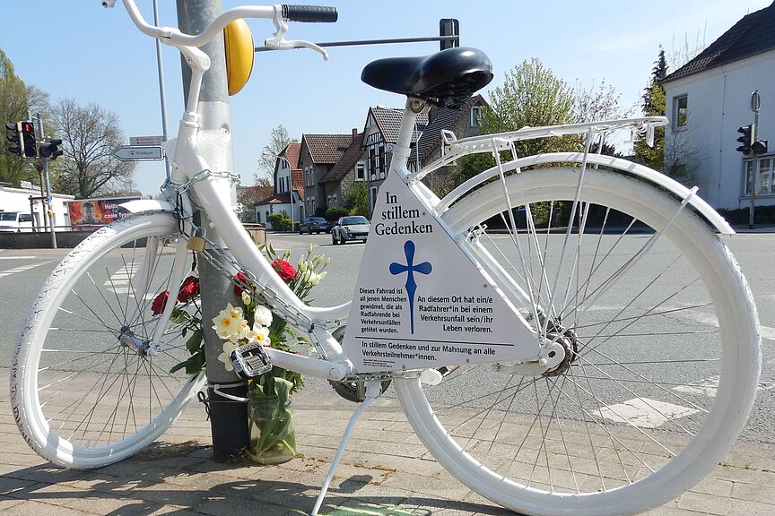 Ghost bike ADFC Lippe Der ADFC in Deutschland trauert ...
