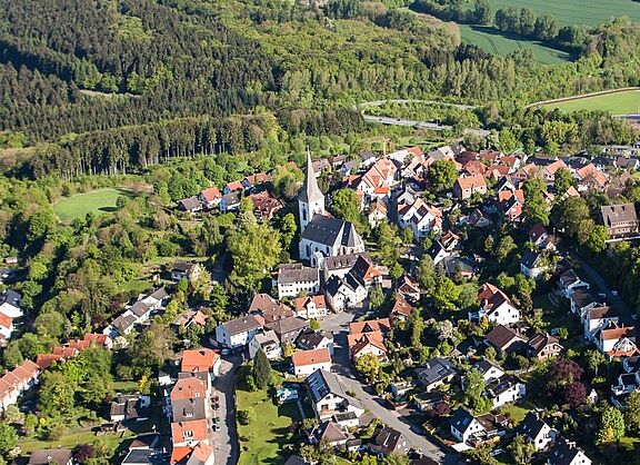 Oerlinghausen im Teutoburger Wald - Luftbild von Patrick Piecha