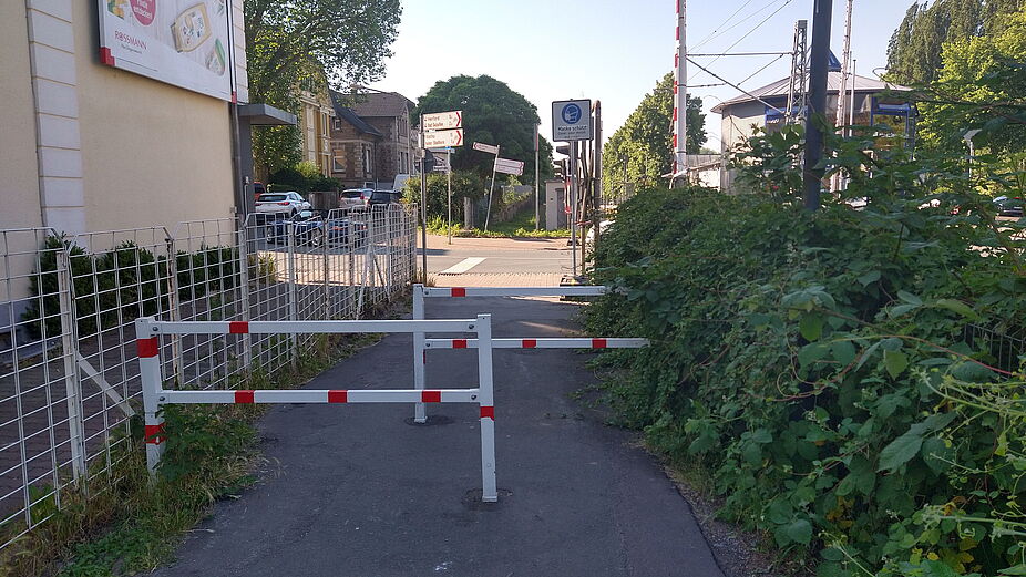 Bad Salzuflen - Radfahrverhinderungssperre Bad Salzuflen Ot. Schötmar - Radfahrverhinderungssperre