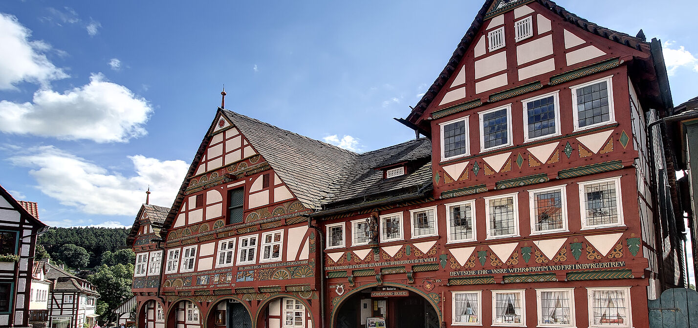 Historisches Rathaus in Schwalenberg vom 1579