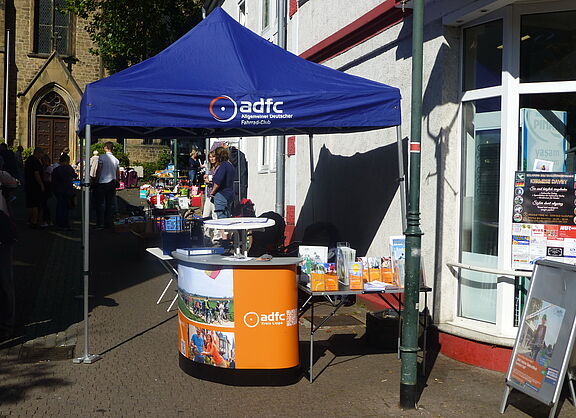 ADFC Lippe OG Bad Salzuflen - Stand auf dem Kiliansfest am 21.05.22 