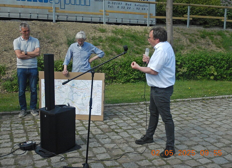 2025 05 02 eröffnung buergerradweg leopoldstal und weiterer projekte Eröffnung der Projekte Bürgerradwege Horn-Bad Meinberg, Steinheim und Kreis Lippe und Höxter durch NRW-Verkehrsminister Krischer