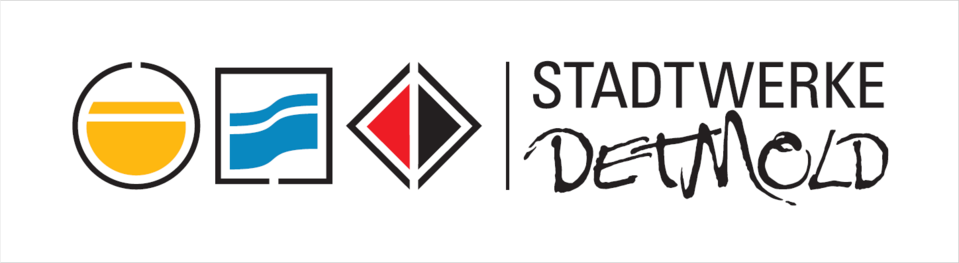 Stadtwerke Detmold - Logo Stadtwerke Detmold - Logo - Partner des Sports