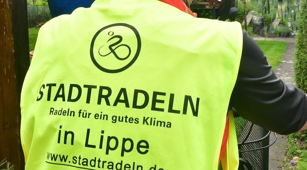 2023 Stadtradeln in Lippe - Symbolbild Warnweste