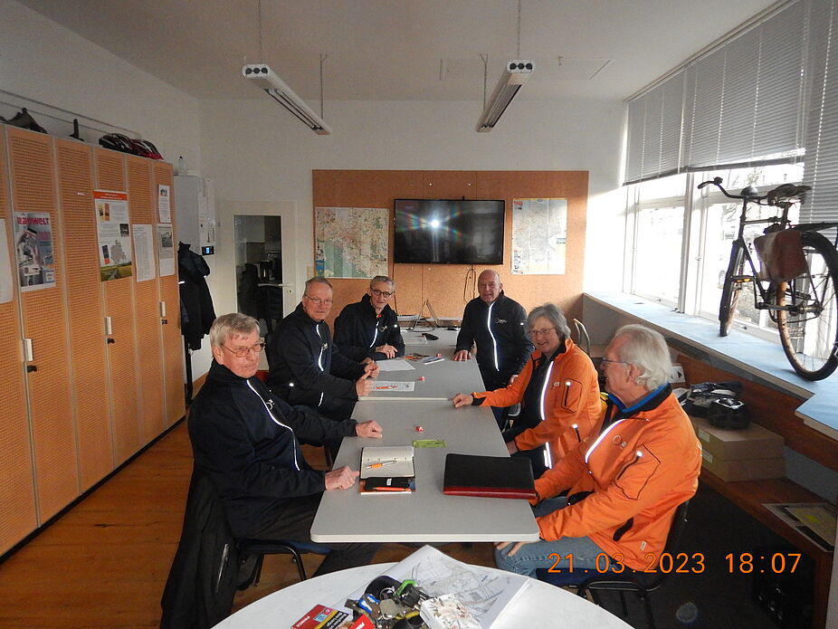 2023 03 21 adfc lippe vorstandssitzung in der geschäftsstelle detmold Der Vorstand trifft sich zur Arbeitssitzung in der Geschäftsstelle Detmold