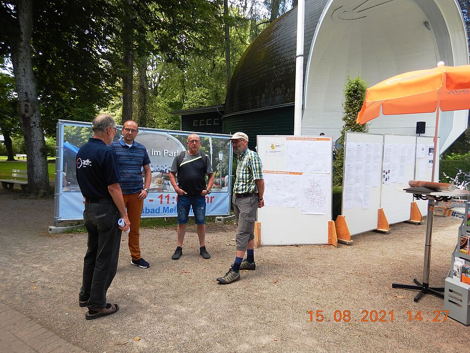 ADFC Lippe - Jahreshauptversammlung Fg Radverkehr im Gespräch Jahreshauptversammlung 2021, die Fachgruppe Radverkehr im Gespräch mit dem Radverkehrsbeauftragten der Kreisverwaltung Lippe Herr Deppemeier