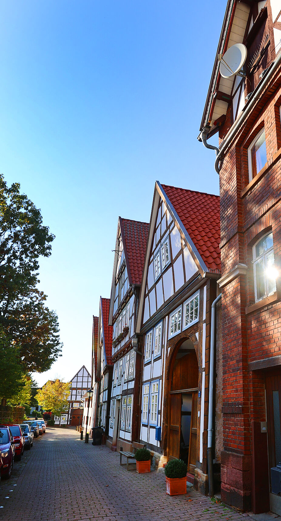 Blomberg - historische Altstadtgasse Blomberg - historische Altstadtgasse