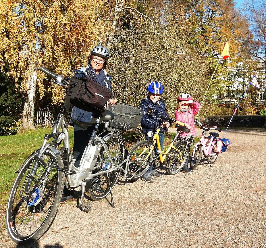 ADFC Lippe - Mietrad System Follow Me - Eltern-Kind-Tandem ADFC Lippe Mietangebot Eltern Kind Tandem Follow Me System