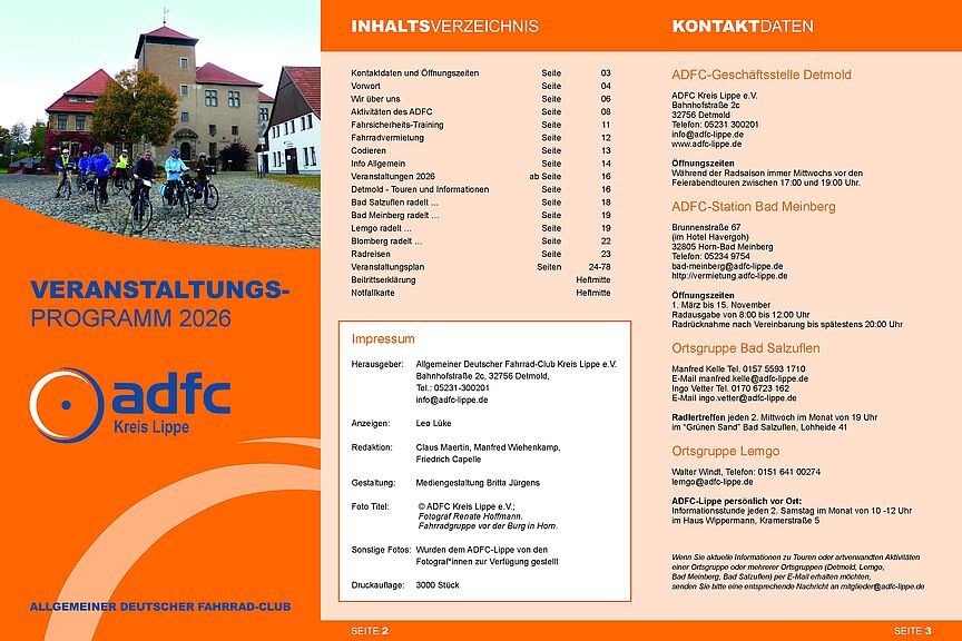 2026 ADFC Lippe Tourenprogramm - Bild für Homepage 2026 ADFC Lippe Tourenprogramm - Bild für Homepage