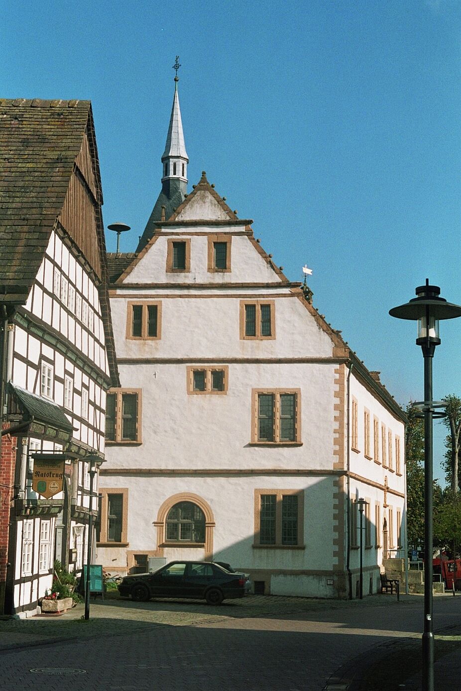 Nieheim Historisches Rathaus Historisches Rathaus in Nieheim