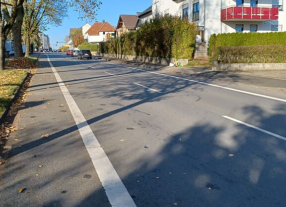 Detmold - Sicherheit für Radfahrende auf der Friedrich-Ebert-Straße
