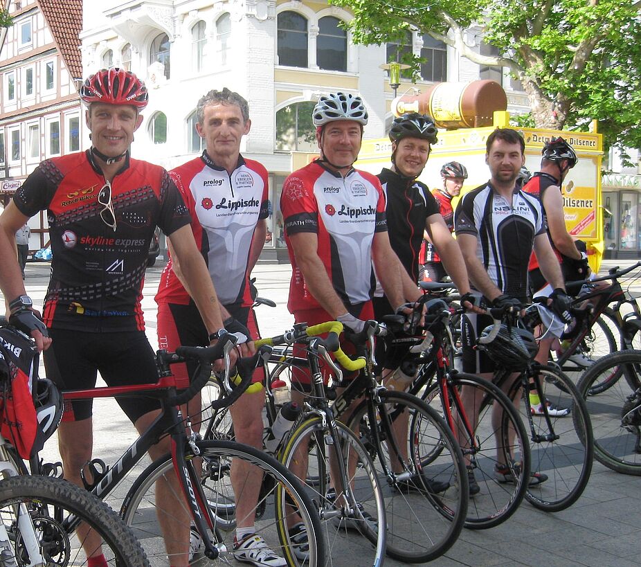 Detmolder Rennradgruppe - sportliche Ausfahrten garantiert ADFC Lippe Rennradgruppe Detmold