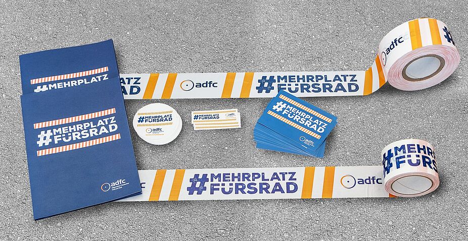 Kampagnen Material für Mehr Platz fürs Rad ADFC e.V. Mehr Platz fürs Rad - Material zur Kampagne