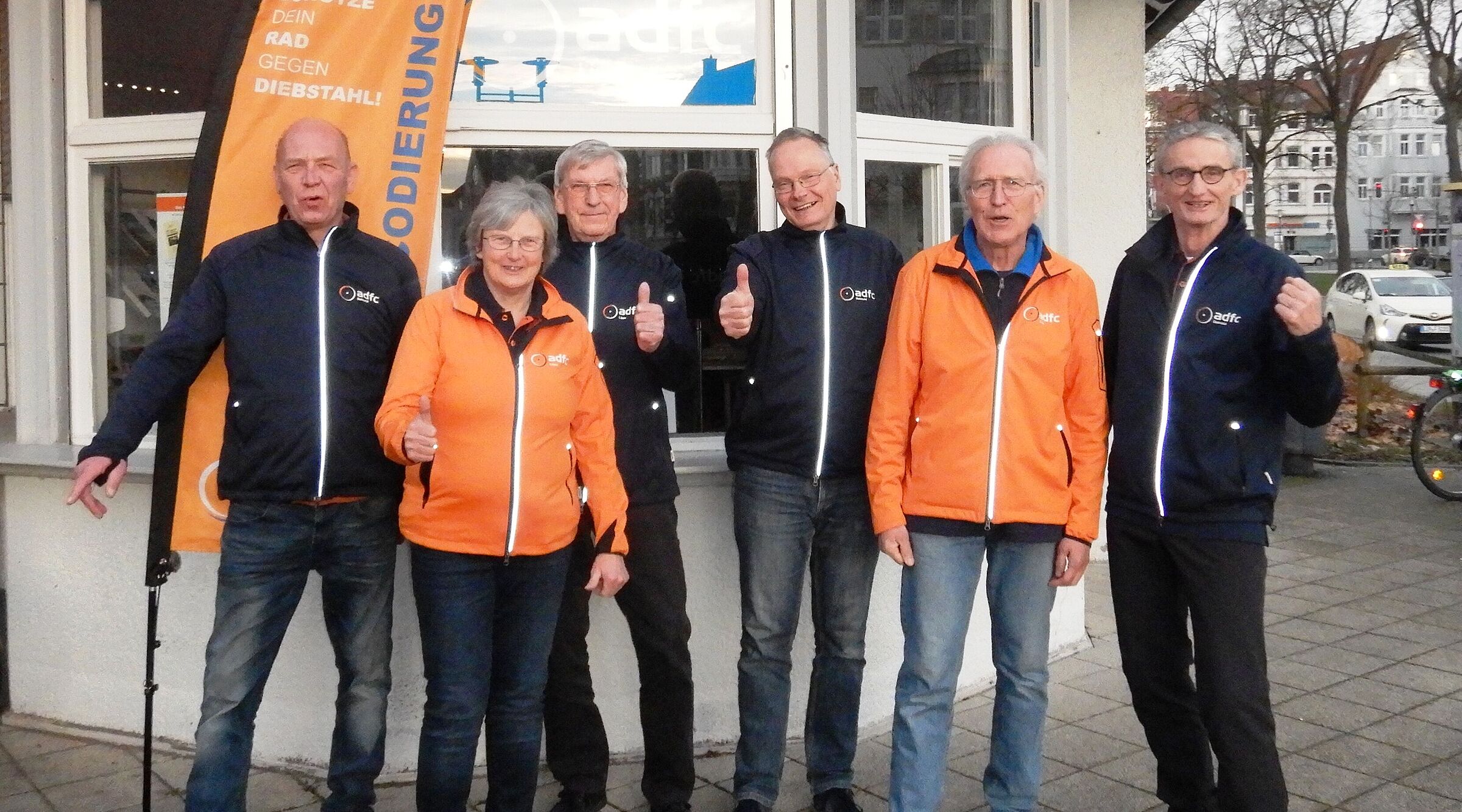 Team des ehrenamtliches Gesamtvorstand ADFC Lippe -  Engagement PRO RAD 