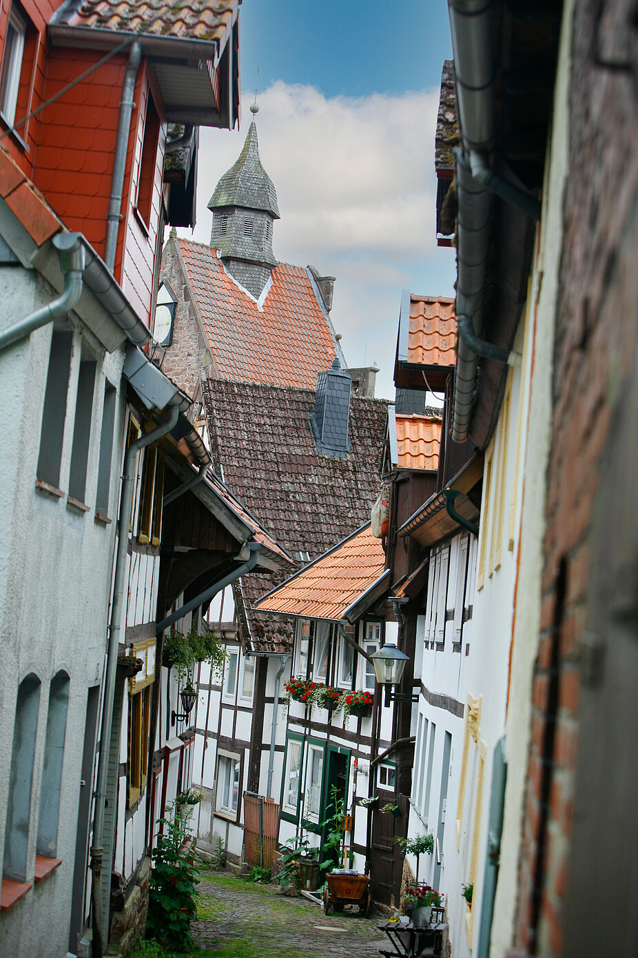 Blomberg - Fachwerkhäuser und Stadtturm Blomberg - Fachwerkhäuser und Stadtturm