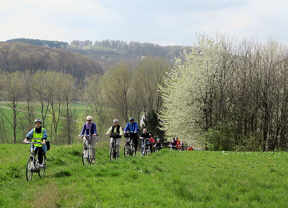 adfc lippe radfahren zu jeder jahrszeit - frühling