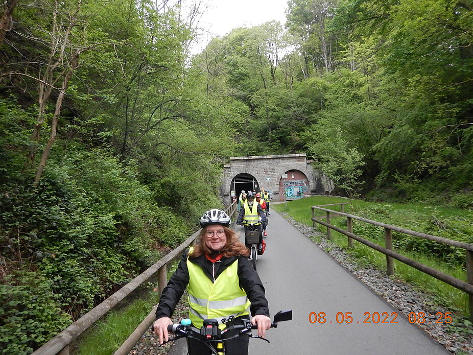 Kohlenradweg, Genuß-Radfahrend zur Demo Kohlenradweg, Genuß-Radfahrend zur Demo